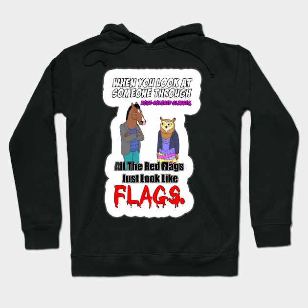 Sad BoJack Horseman Quotes Hoodie by yagakubruh